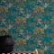A.S. Création Tapete Floral Bunt Petrol Gelb Rot Schwarz - Architects Paper Arcade 391735 - Vliestapete Pflanzen - 10,05 m x 0,53 m Made in Germany