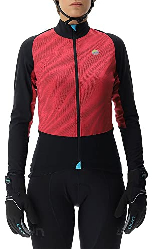 UYN O102486 BIKING ALLROAD Jacket Women's Pink Schwarz XS