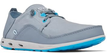 Columbia Herren Bahama Vent Relaxed PFG Bootsschuh, Tradewinds Grey/Ocean Blue, 42 EU