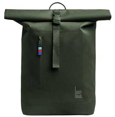 GOT BAG Rucksack Rolltop Lite | Laptop Rucksack wasserdicht mit Herausnehmbarer 15,6“ Laptoptasche | 26 Liter Füllvolumen Rollrucksack
