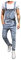 2023 Salopette da Uomo in Denim Jeans Pantaloni Salopette da Lavoro Moda Jeans Strappati Pagliaccetti Tute Larghi da Lavoro Cargo Pagliaccetti con tasche Casual Salopette Jumpsuit