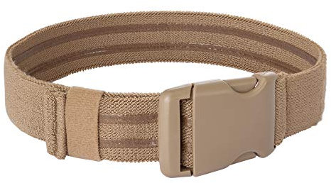 IDOGEAR Tactical Leg Strap Thigh Belt for Holster Knife Thigh Strap Outdoors EDC Leg Hanger with Quick-Release Buckle Unisex Elastic Nylon (Coyote Brown1)