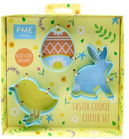 PME Set de cortadores de galletas de Pascua