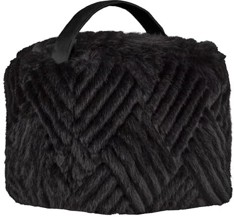 Paoletti Sonnet Cut Faux Fur Doorstop