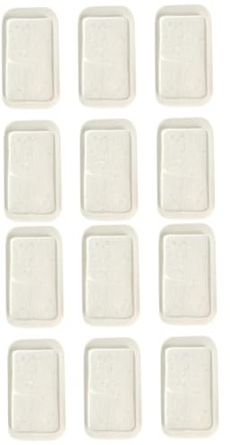 GLEAVI 12 Pièces Coussinets Stimulateurs Abdominaux Tapis De Gymnastique Gel Pour Le Corps Gel De Remise En Forme Patchs En Gel