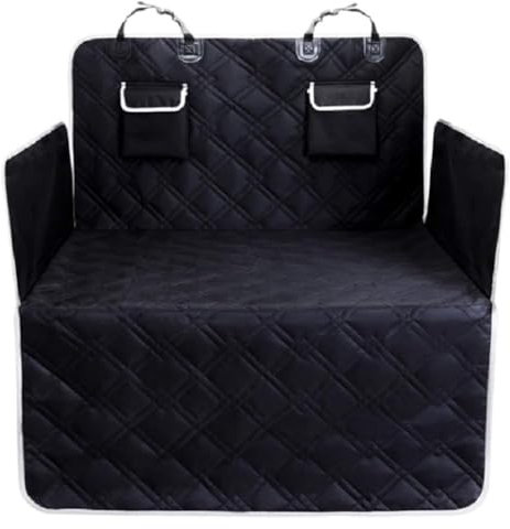 cenrf Kofferraumschutz Hund, für BMW X1 F48 2016-2021 Wasserabweisend Pflegeleicht Hundedecke mit Aufbewahrungstasche mit Ladekantenschutz