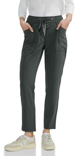 Cecil Damen Casual Fit Hose strong khaki L / 28L