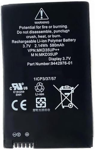Ukkipower MKD35UP Ersatz Akku Für BMW 5310le 730 740 745 760li BMW 5/6 Series X3 X5 X6 BMW i8 LCD Remote KeyRemote Key P/N: 9442976-01 1ICP3/37/57