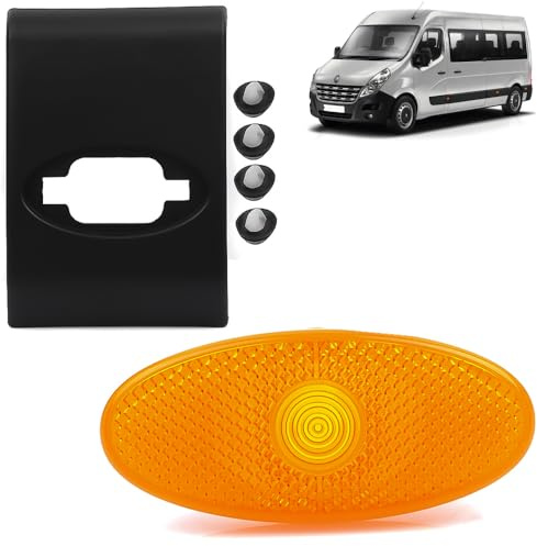 Robuste linke Türleiste und Seitenmarkierungsleuchte für Nissan NV400 Opel Movano B Renault Master III MK3 261B00001R 4419475 93197564