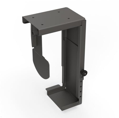 TecLines TPH002 Thin Client PC Halterung Untertisch 30-110 mm (Schwarz)