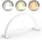 SQUADO Lampada Lunare a LED per Ciglia, Unghie e Trucco - Luce a Mezza Luna per Scrivania ed Estetisti - Variabile Calda/Fredda, Multifunzione (Spina Europea)