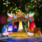 GREETING ART Heilige Nacht, Weihnachtskarten Religiös, Weihnachtskarte mit Musik, Weihnachtskarte mit Sound, Weihnachtskarte Pop Up für Mama, Frau & Freundin