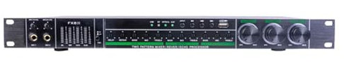 GZPKJ Processore di Effetti Vocali, Processore Audio Anti-ululato Professionale, Metodi di Trasmissione Audio Multipli, Display LED, per Karaoke con Riverbero Domestico, Palco, Chiesa