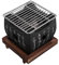 GANAZONO Barbecue Carbonella Rack Per Arrosti Portatile Per Picnic Domestica Strumento Per Grigliate