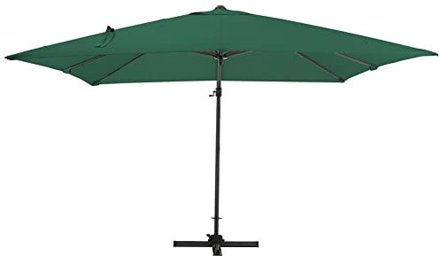 Garden parasols Parasol Hanging Cantilever Cross Base 3m Patio Garden Umbrella Sun Shade Canopy Outdoor parasols