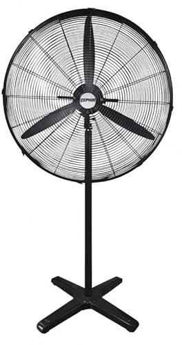 Dimensione Elettronica S.R.L. VENTILATORE INDUSTRIALE A PIANTANA ZDM65CM PALE DA 65 CM 3 VELOCITA'