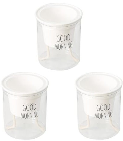 Self Watering Plant Pots Automatic Water System Device Potted Waterer Rope 3 Pack 4 Inch Clear Wick Cord African Violet Plastic Absorbent Pot for Indoor Herbs Orchid Planter 2025 (Clear, One Size)