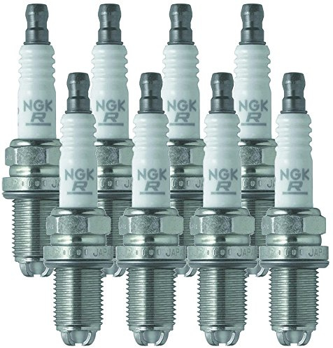 NGK BKR6EQUP Laser-Platin-Zündkerze, 8 Stück