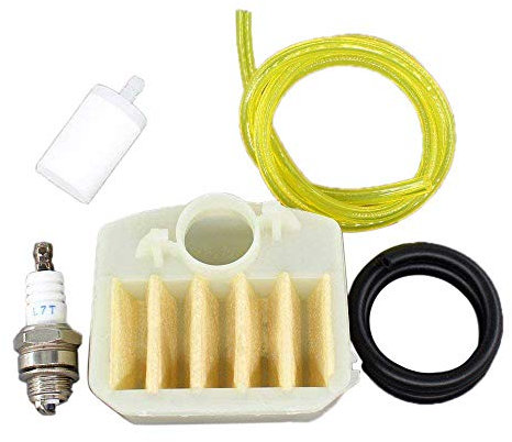 AISEN Luftfilter Benzinfilter Zündkerze für Husqvarna 340 345 346 346XP 350 351 353 Motorsäge Kettensäge 537024003