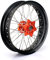 TARAZON Supermoto 3,5x17 Vorderradfelge Radsatz Rad Felge wheel Radnabe Orange Set für SX SXF EXC SXS XC XC-F 125-530 03-14