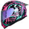 ILM Motorradhelm Integralhelm Herren Damen-Motorcycle Helmet mit 2 Visieren Pinlock-kompatiblen klaren und getönten-Street Bike Motocross Casco DOT&ECE Modell Z501, Legend Pink, M