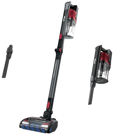 Shark Cordless Vertex Pro Lightweight Cordless Stick Vacuum with DuoClean PowerFins, HEPA Fitler, Anti-Allergen Complete Seal, LED Headlights, For Carpets & Hardfloors, Red, IZ662H