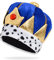 Alsino Königshut Königskrone für Erwachsene Accessoire Motto Party Karneval König Prinz Krone Mittelalter Diadem, (blau)