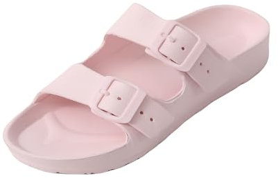 R-ISLAND Sandales antidérapantes pour femme, pour piscine, douche, plage., rose, 40 EU