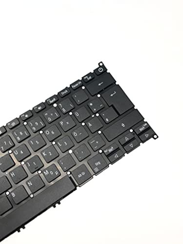 T-ProTek DEUTSCHE - Schwarz Tastatur Keyboard kompatibel für Acer Swift 3 SF314-42-R8GK