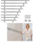 JOIEYOU Edelstahl Handlauf 100cm Treppengeländer für Treppen, Wandhandlauf, Wandhalter Innen Außen Handlauf Geländer für Balkon