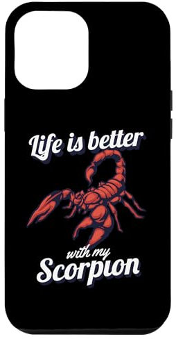 Hülle für iPhone 15 Pro Max Das Leben ist besser mit My Scorpion Scorpion Venom