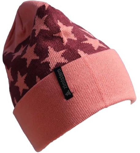 Zimtstern Unisex Starz Urban Mütze, Burnt Coral-windor Wine, ONE Size