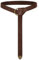 SCARLET DARKNESS Mittelalter Ledergürtel Renaissance Zubehör Piraten Wikinger Gürtel, Dunkelbraun, Einheitsgröße