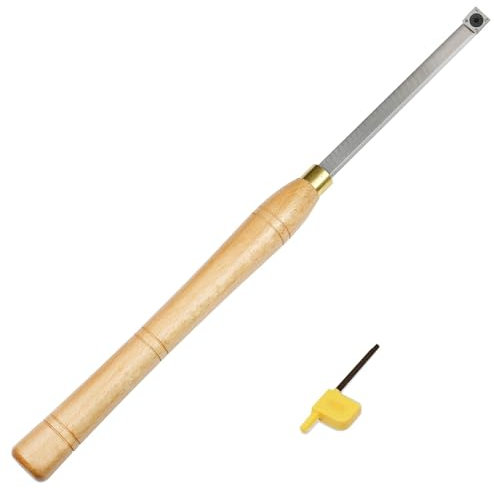 CDBP Holzdrehwerkzeug Drehmeißel-Rauere-Werkzeugleiste, schälender Schaber mit 14mm Quadratklinge