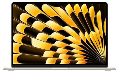 2023 Apple MacBook Air with Apple M2 Chip (15-inch, 8GB RAM, 256GB SSD Storage) (QWERTY English) Starlight (Renewed)