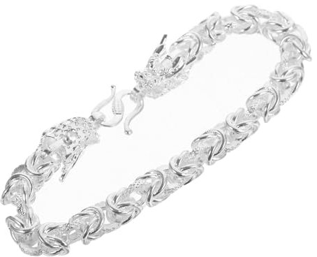 COSMEVIVI Drachenknochen-Armband herren armband modeschmuck bracelet for men armreif silber men bracelet Punk-Armband chinesisches Armband Drachenjahr-Armband Armband für Mädchen Silver