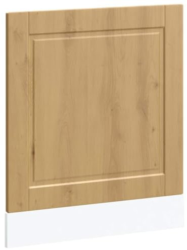 vidaXL Geschirrspülerblende Porto Artisan-Eiche 60x1,5x67 cm, Geschirrspüler Frontblende, Geschirrspüler-Verkleidung, Geschirrspülerfront
