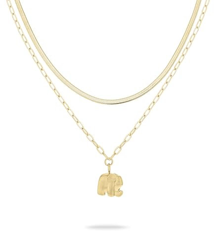 Tamaris Halskette TJ-0597-N-47 Edelstahl IP Gold