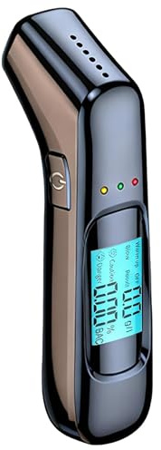 Breathalysers Alcohol Tester Portable Professional Alcohol Breath Tester | With Digital LCD Display and Advanced 2nd Generation Smart Sensor Technology for Family Dinner Travel Car Party Banquet