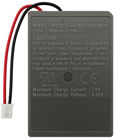 OnlyTech - Batteria di ricambio Premium per Sony Dualshock 4 (PS4 Slim / PS4 Pro) - Capacità 1000mAh - Qualità identica al modello LIP1522-V2