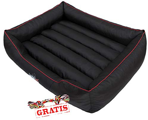 HobbyDog CORCCL3 + Spieltau gratis Comfort Hundebett Ruheplatz Hundematratze Hundematte Schlafplatz (4 Verschiedene Größen) (XL (85 x 65 cm))