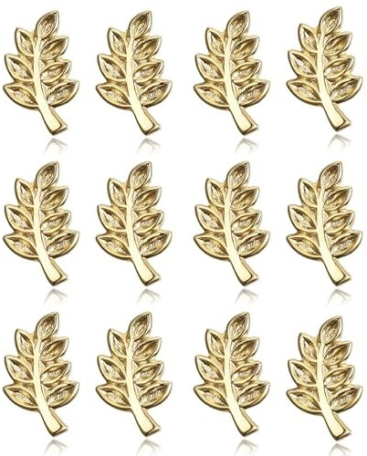 BOBIJOO Jewelry - Lote 12 de Pino Rama de Acacia masón, de Oro
