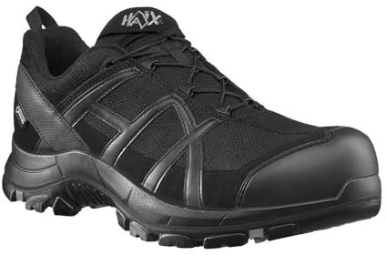 HAIX Black Eagle Safety 40.1 Low/Black-Black. UK 4.5 / EU 37.5
