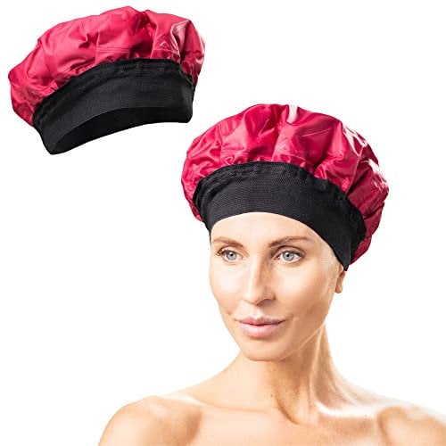 Magic Gel Deep Conditioning Heat Cap | Stronger Hair In Just 3 Days | Heated Caps for Hair Conditioner Application | Premium Microwavable Heating Hat | Treatment for Dry or Damaged Hair