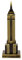 SCSpecial Empire State Building Statue 18 Zentimeter New York City Souvenirs Geschenke für Freunde Zink Legierung Empire State Building Figur für Wohnkultur