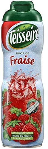 Teisseire Sirop Fraise 60cl (lot de 3)