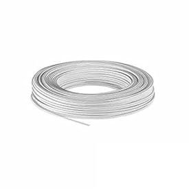 Rollo 100M cable paralelo (2x1.0mm) Blanco