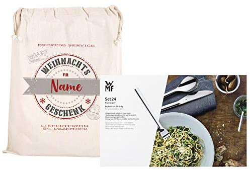 Herz & Heim® WMF Besteckset mit Geschenkverpackung Weihnachten