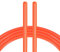 sourcing map Tuyau pneumatique en polyuréthane pour compresseur d'air - 5 mm x 8 mm x 11 m - Orange vif