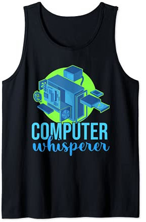 Computer Flüsterer Coder Informatiker Geeks PC Programmierer Tank Top